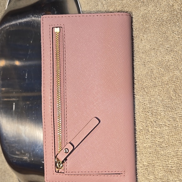 V-DAY SALE! Kate Spade Mauve Pink Wallet EUC - Picture 3 of 7